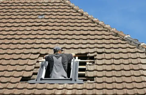 Pose de velux - Essay